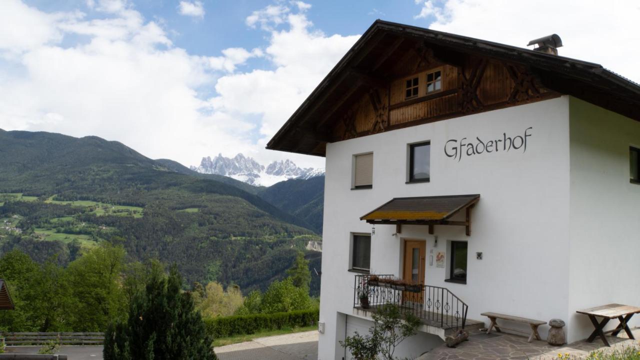 Agriturismo Gfaderhof Brixen Exteriér fotografie